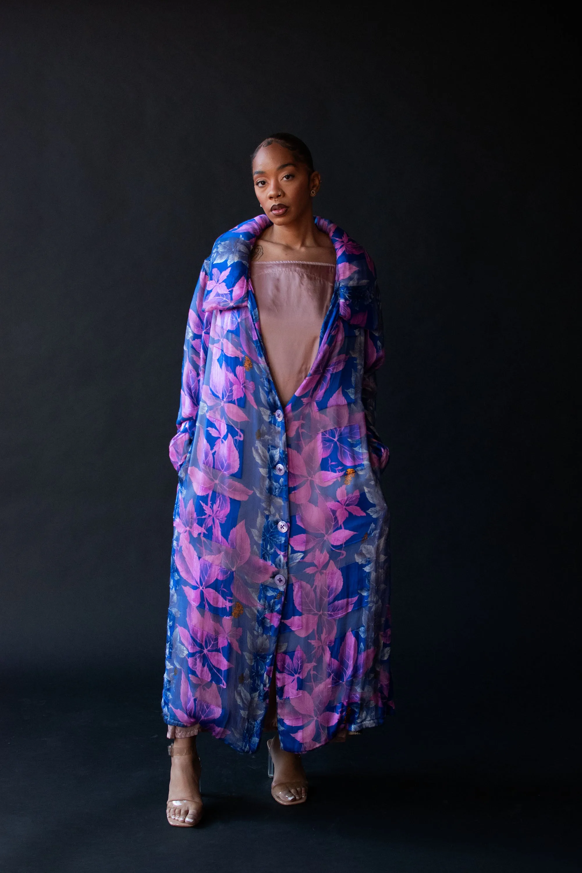 1990s Silk Coat | Voyage Invest in the Original!