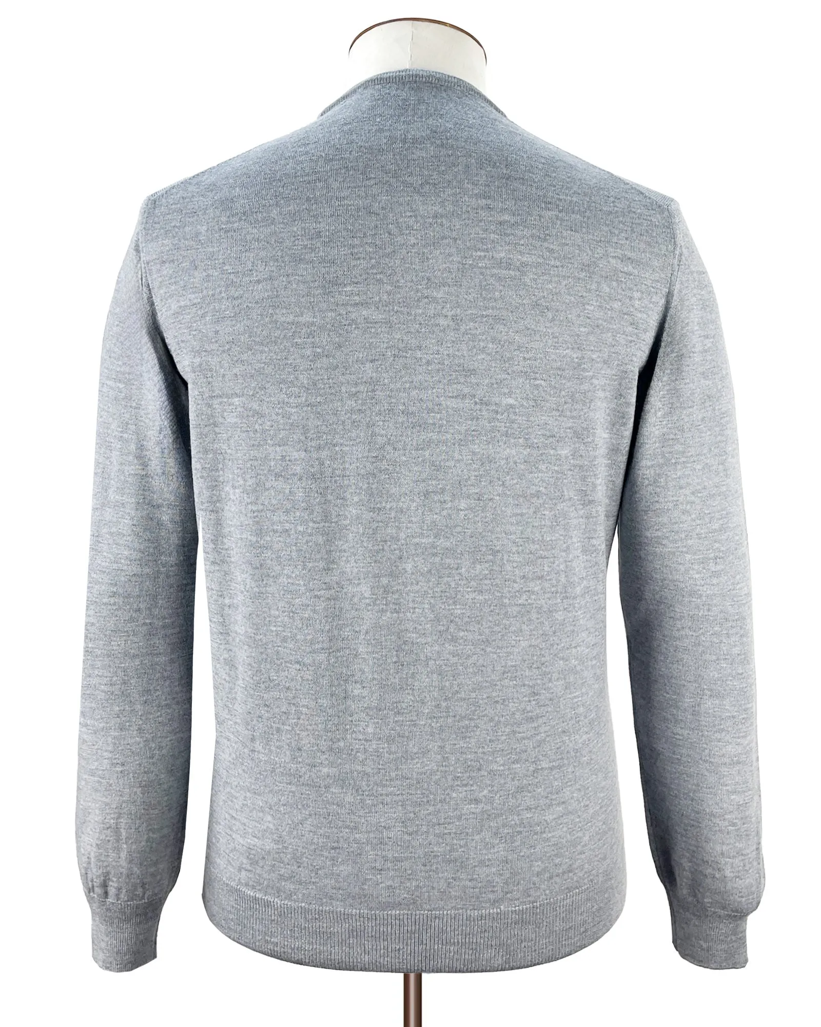 Abalone Merino Wool Crewneck Sweater - LUCKY LAST