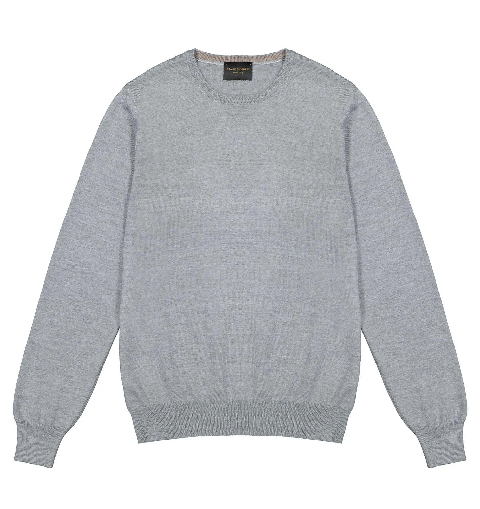 Abalone Merino Wool Crewneck Sweater - LUCKY LAST