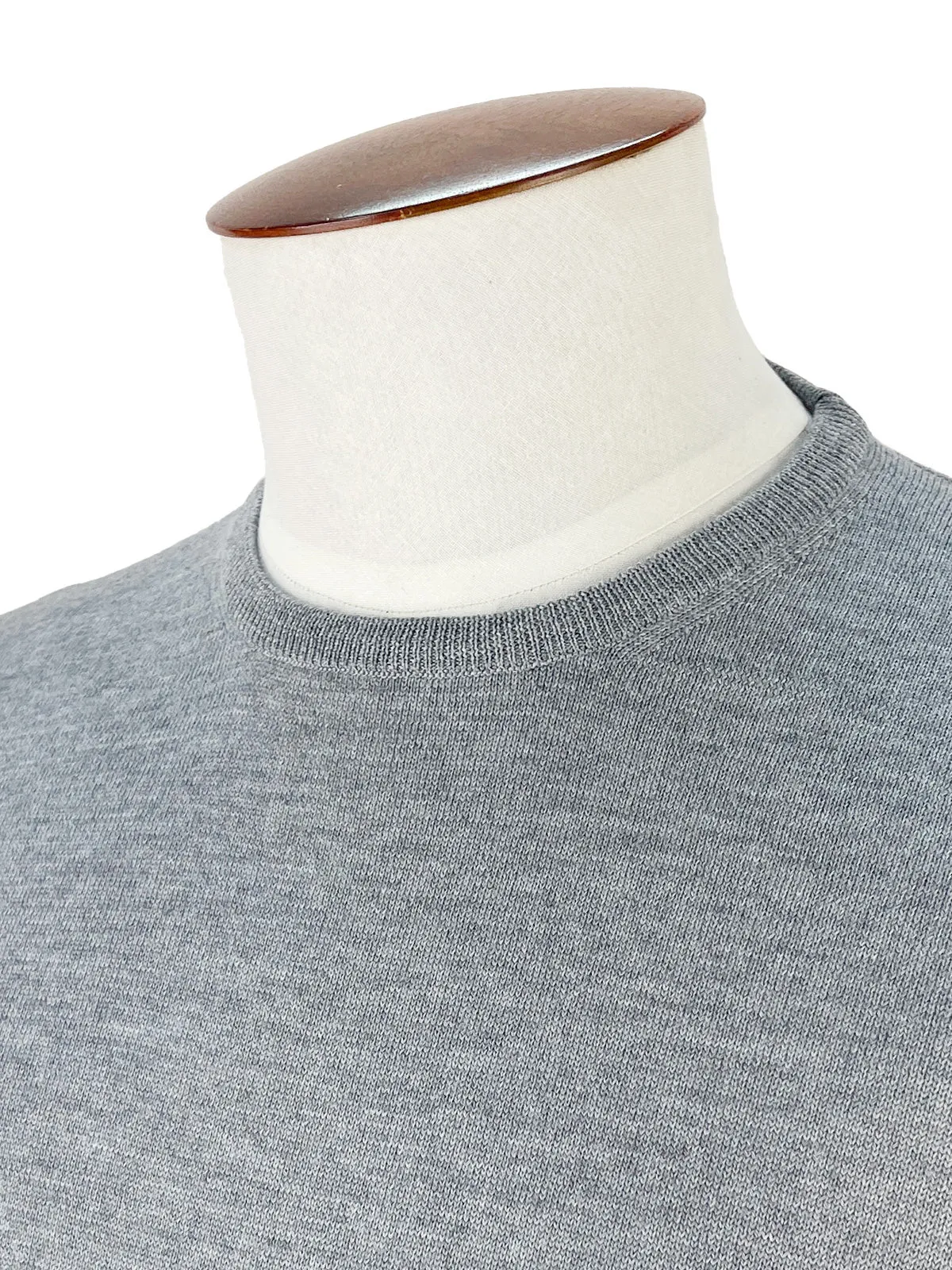 Abalone Merino Wool Crewneck Sweater - LUCKY LAST