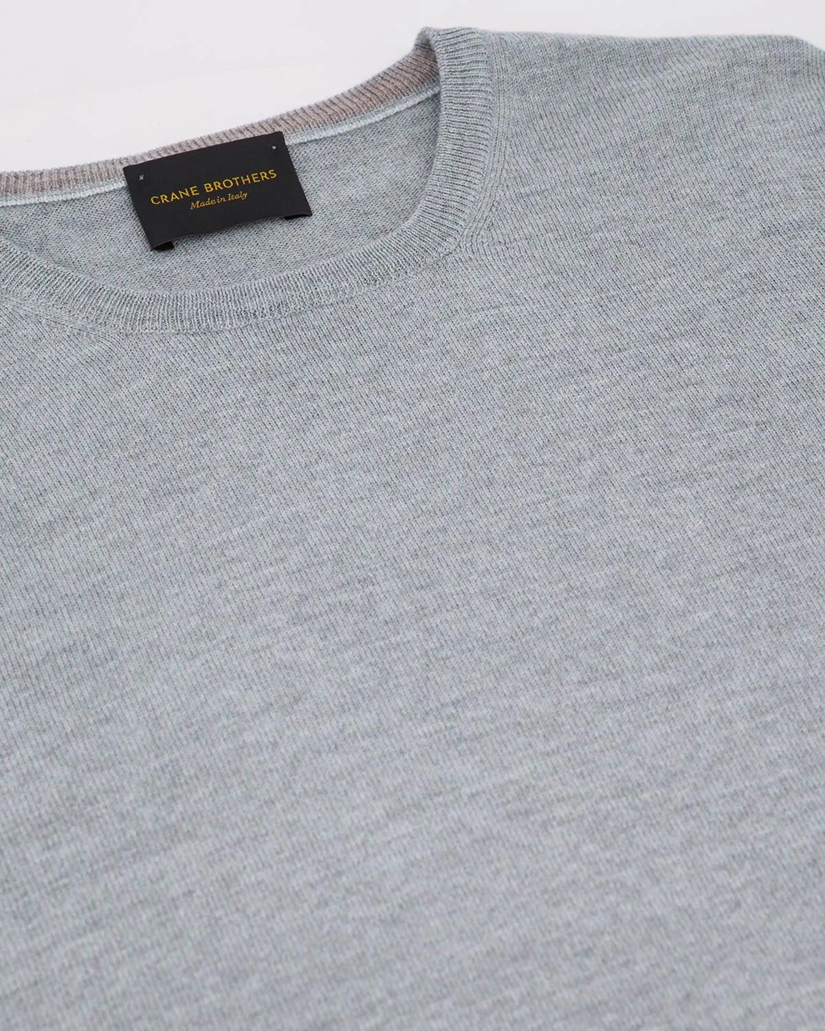 Abalone Merino Wool Crewneck Sweater - LUCKY LAST