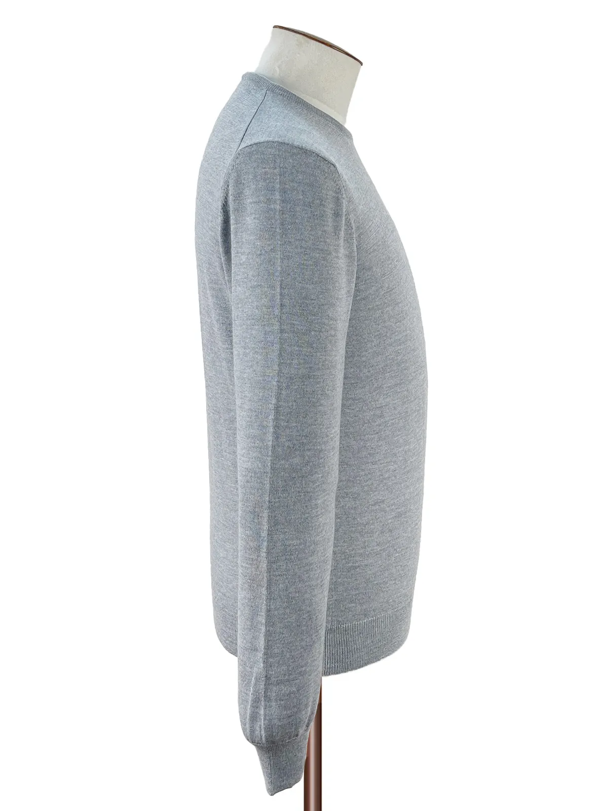 Abalone Merino Wool Crewneck Sweater - LUCKY LAST