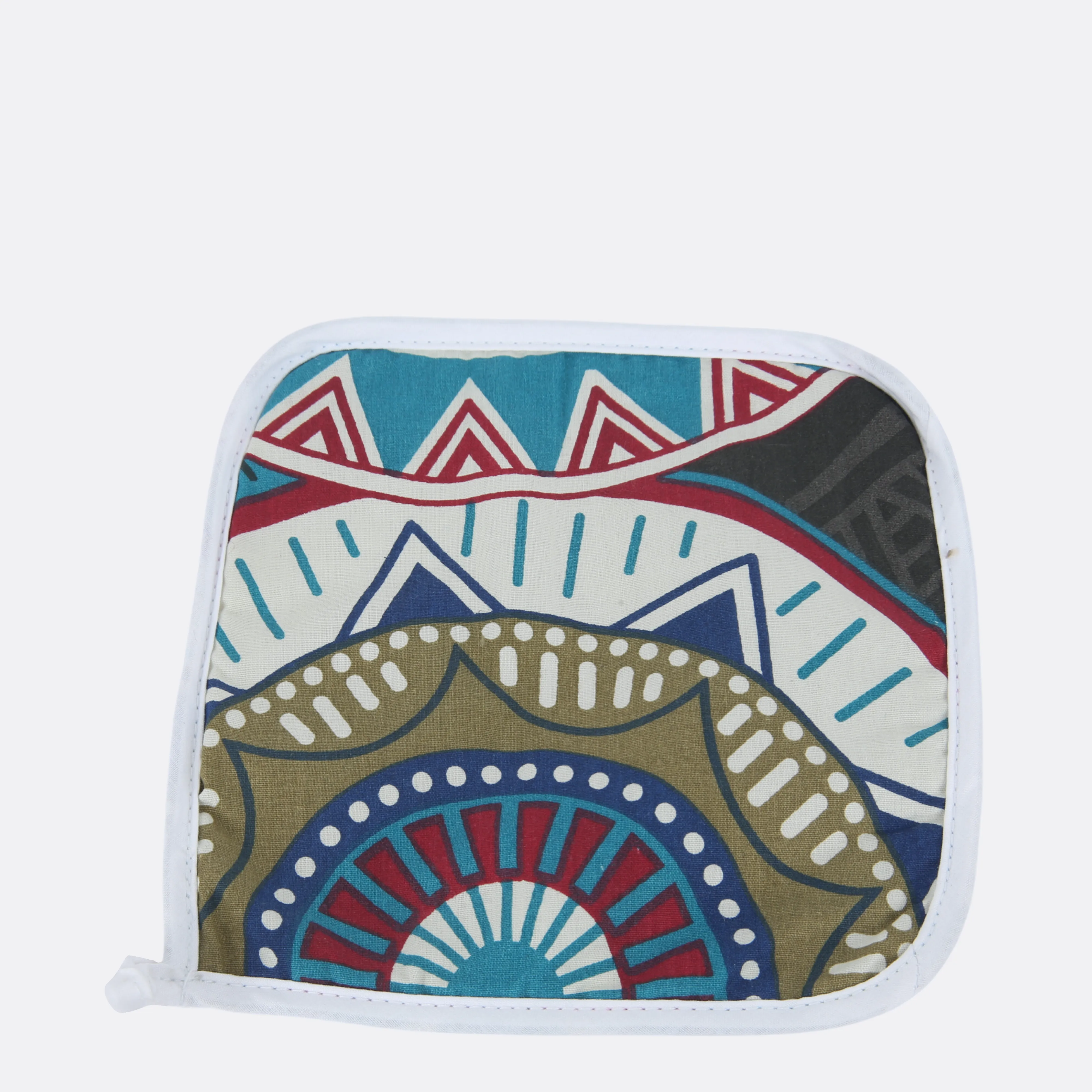 Abstract Oven Mitts and Pot Holders With Hooks