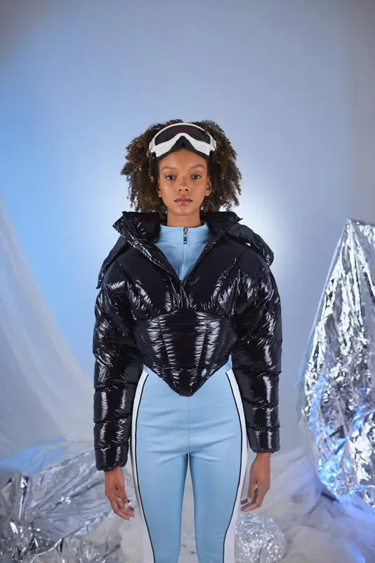 Aida Inflatable Coat Black