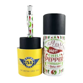 Airline International's Retro 51 White Hot Chili Pepper Rollerball - Glow in the Dark