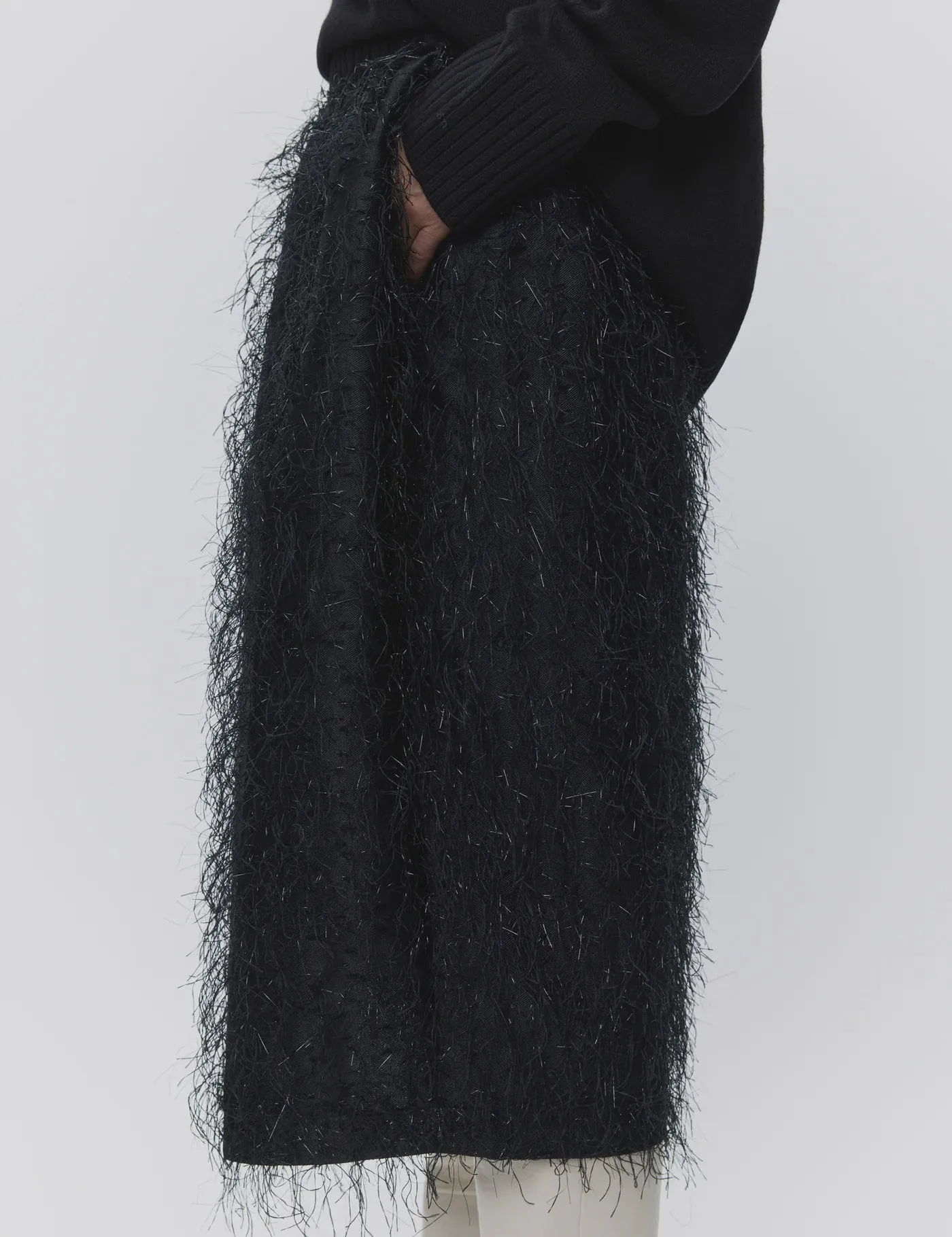 Amina Skirt - Frayed Jacquard RD