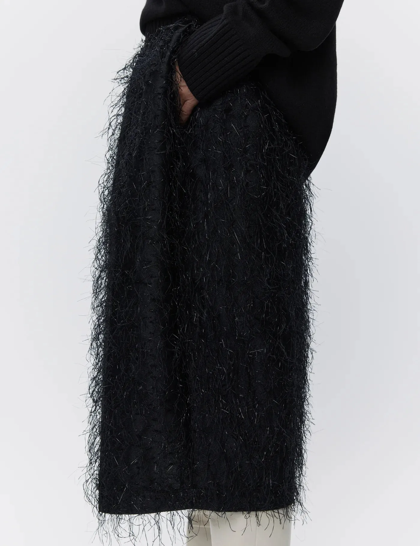 Amina Skirt - Frayed Jacquard RD