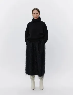 Amina Skirt - Frayed Jacquard RD