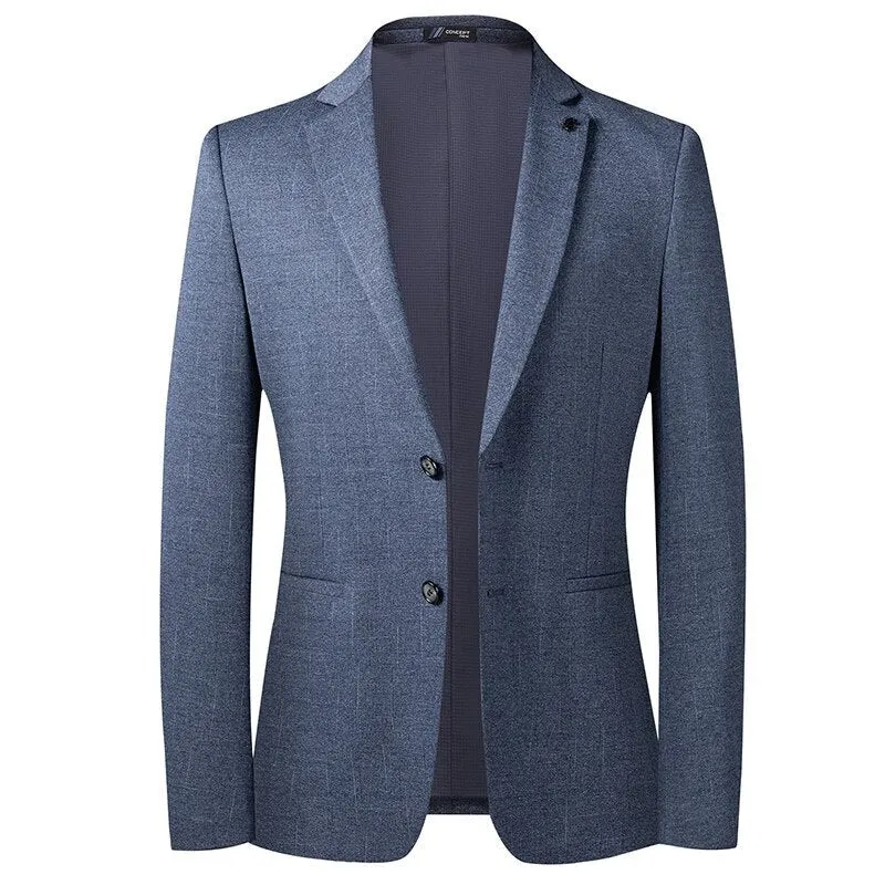 Angelo Ricci™ Executive Style Single-Breasted Blazer