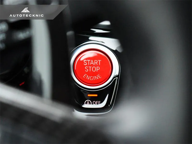 AutoTecknic Bright Red Start Stop Button (MK5 Supra)