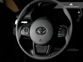 AutoTecknic Carbon Fiber Steering Wheel Trim (MK5 Supra)