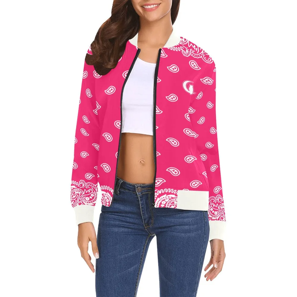 BANDANA FULLY Bomber Jacket for Women