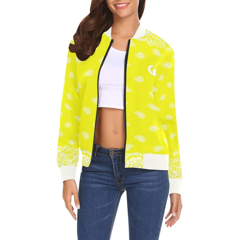 BANDANA FULLY Bomber Jacket for Women