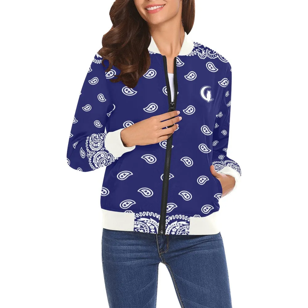 BANDANA FULLY Bomber Jacket for Women