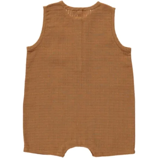 Bebe Organic Caramel Thorn Overall