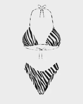 Bikini Triangolo F**K Zebrato 0650X1