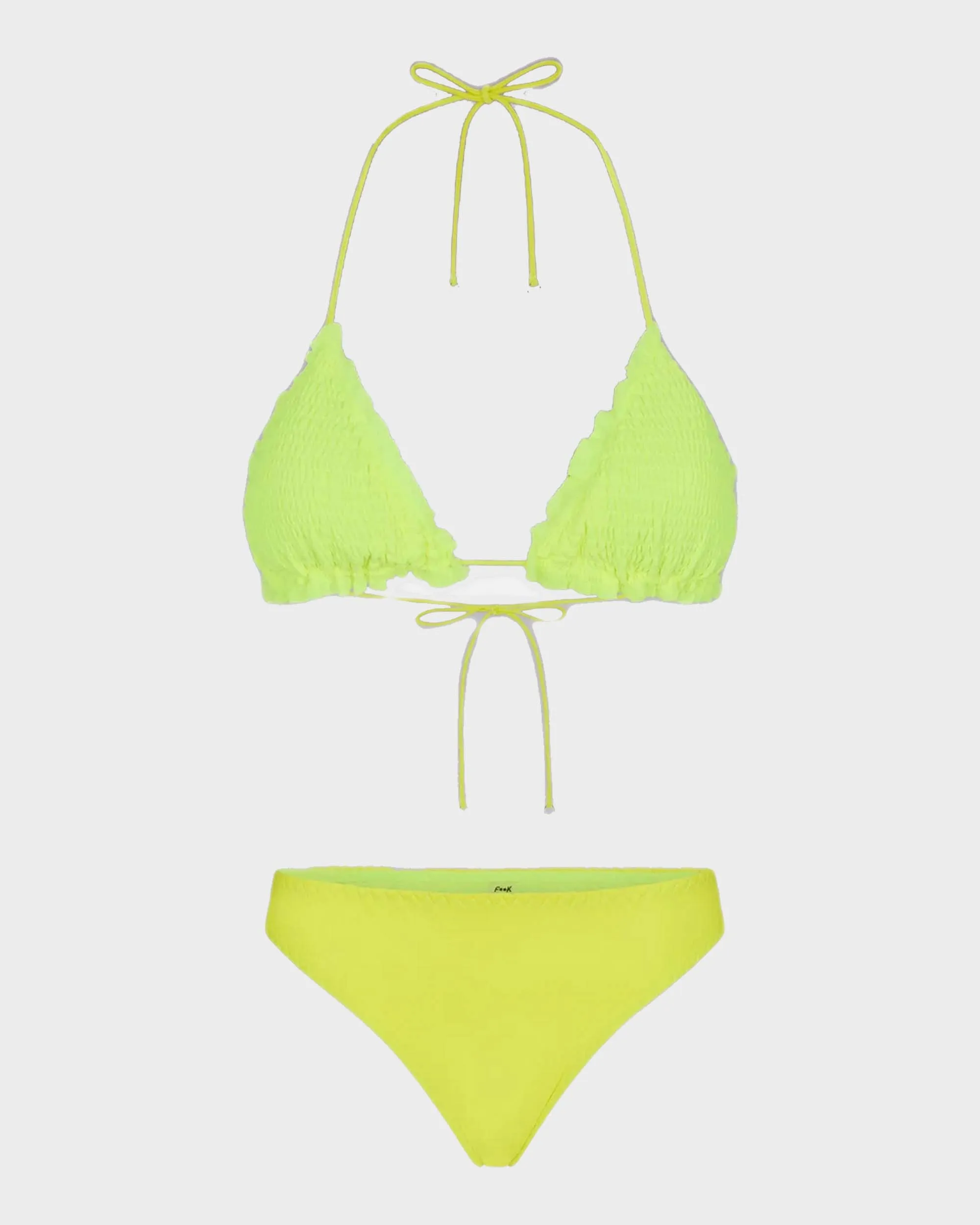 Bikini Triangolo Fluo F**K 0930