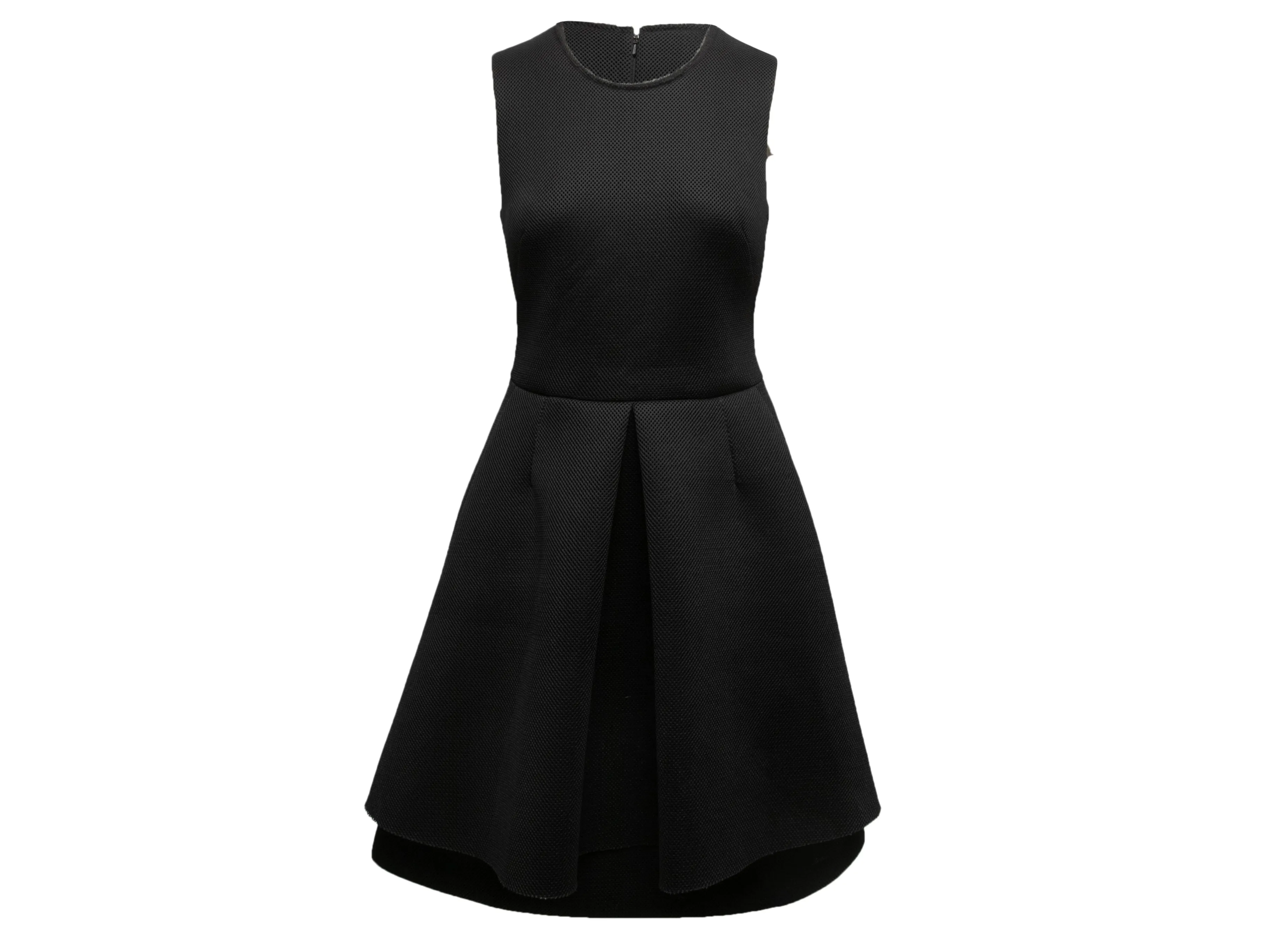Black Simone Rocha A-Line Sleeveless Dress Size UK 10