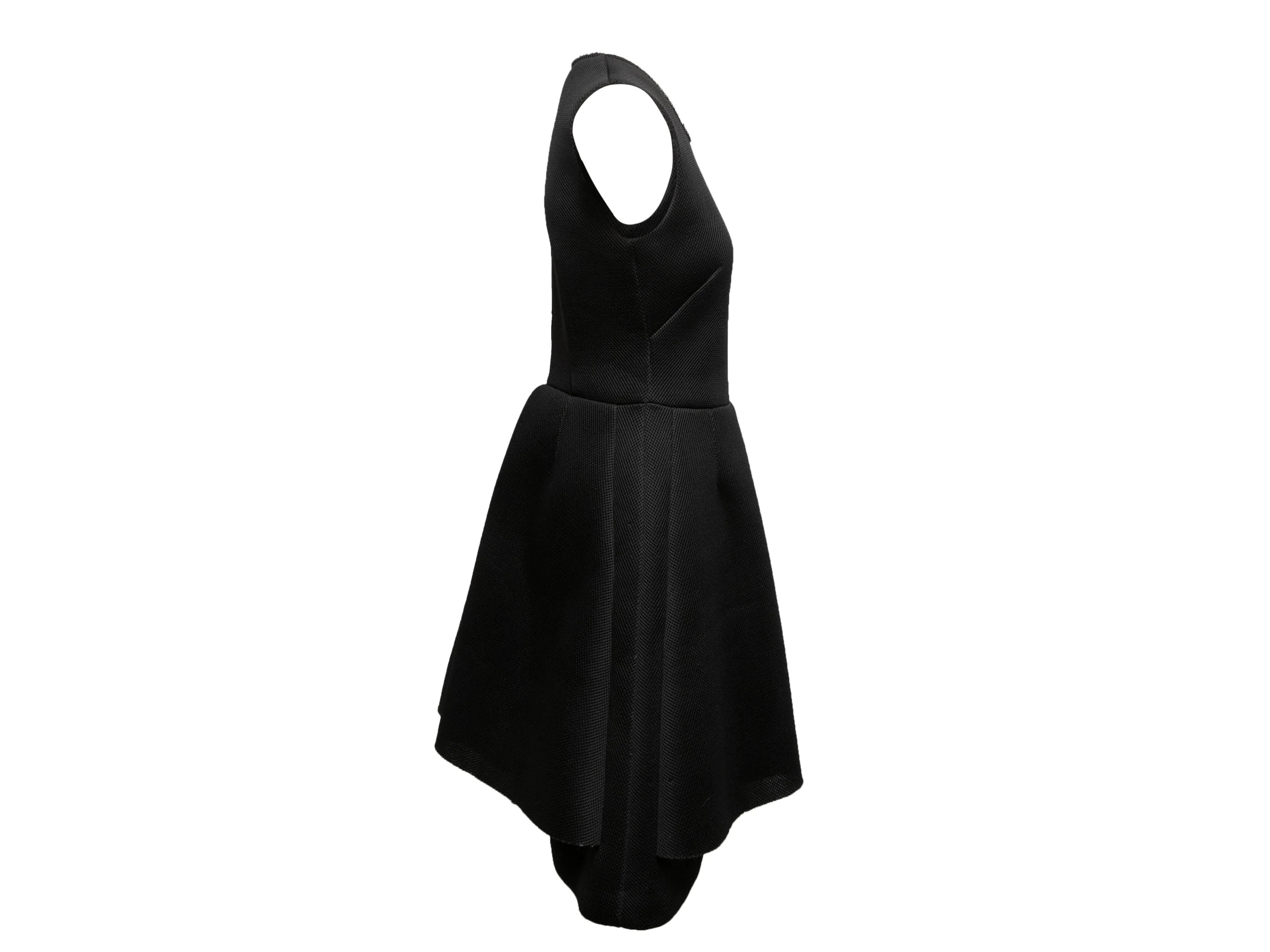 Black Simone Rocha A-Line Sleeveless Dress Size UK 10