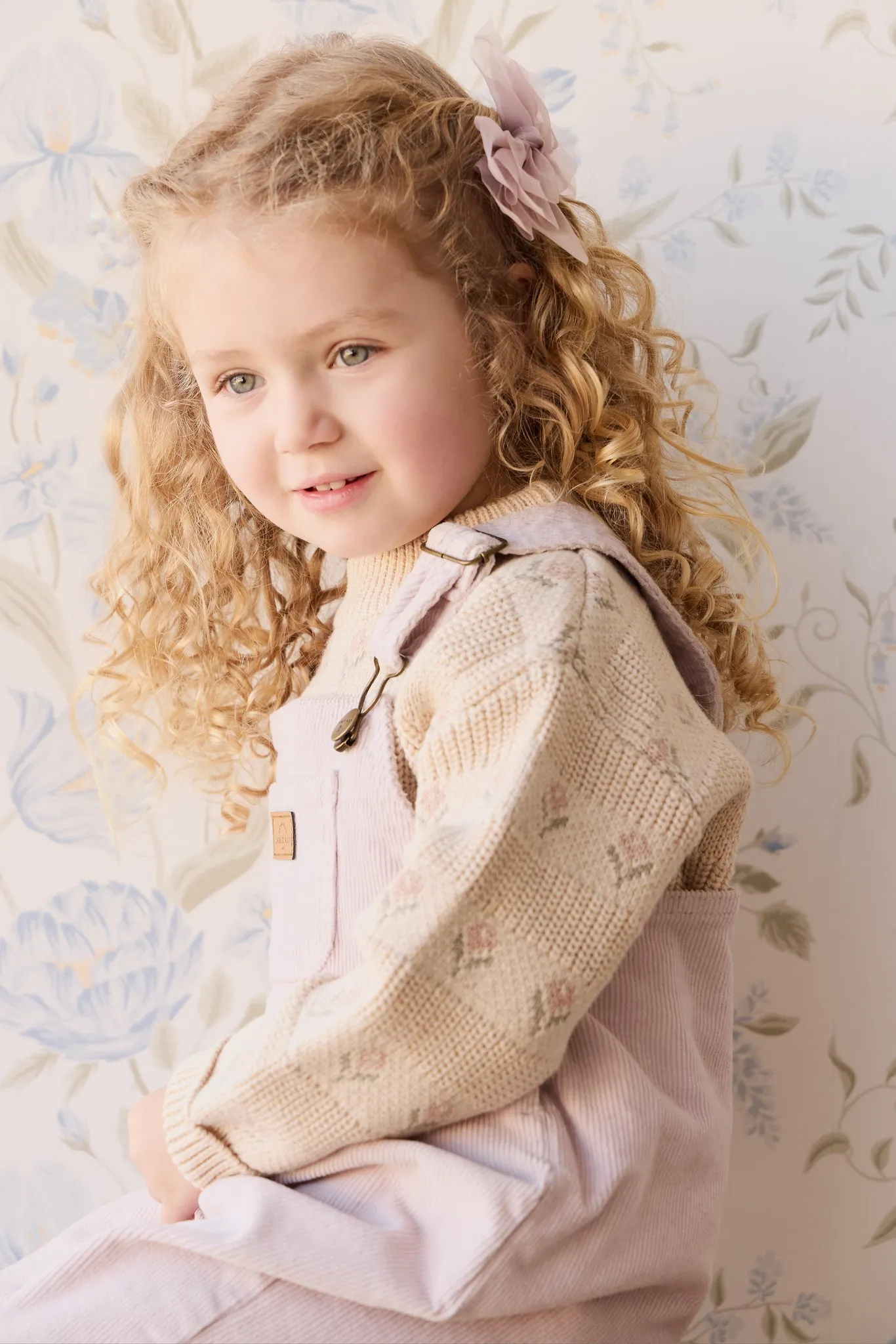 Blair Overall - Violet Tint