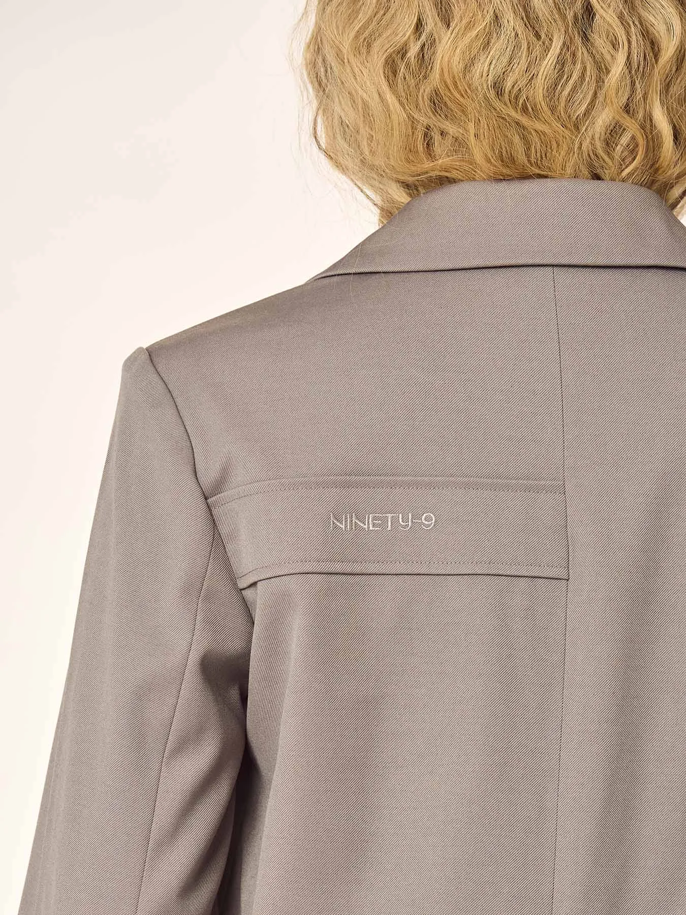 BLAZING - Oversized Blazer • Grey