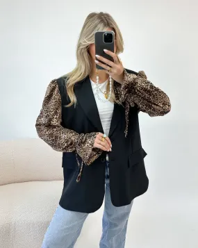 Bow Blazer Panter