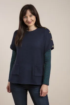 Bridget Layering Jumper Navy