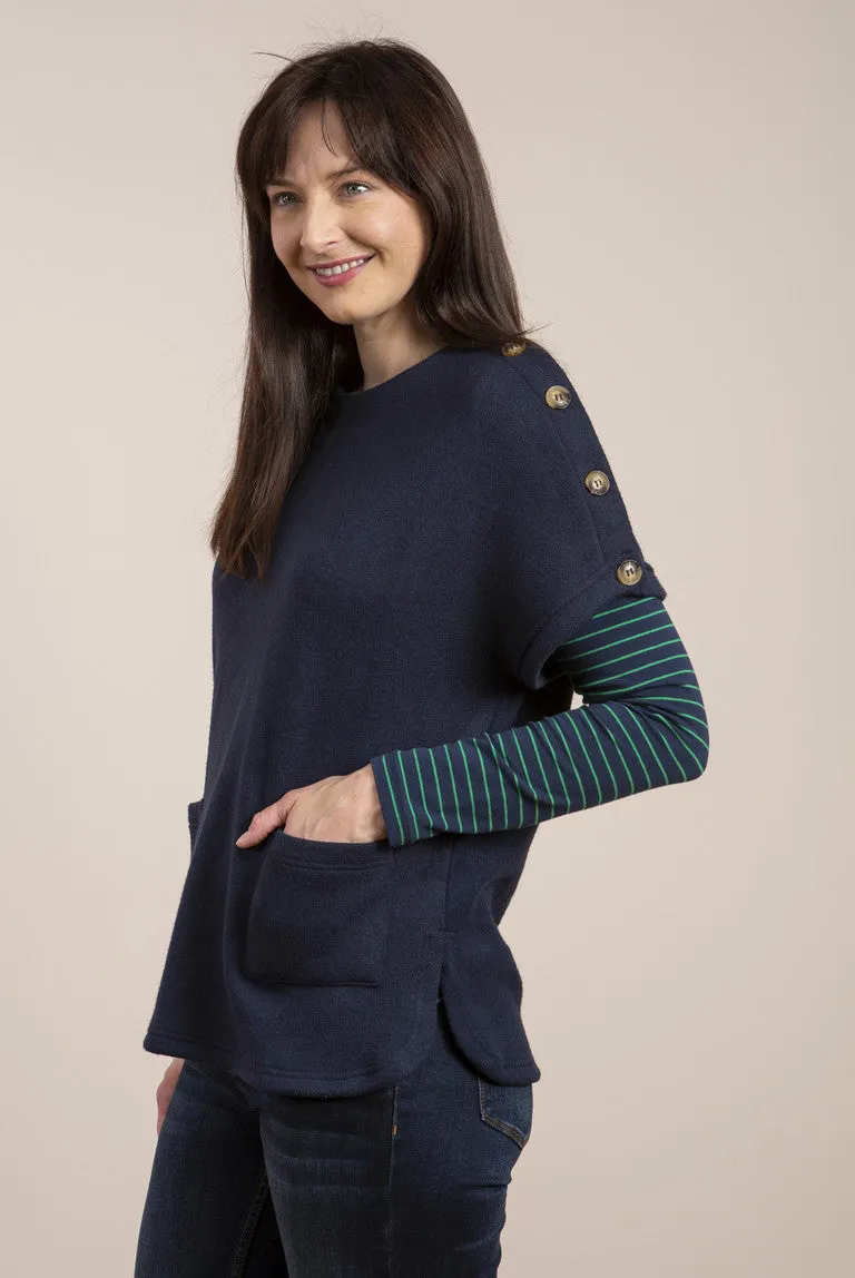 Bridget Layering Jumper Navy