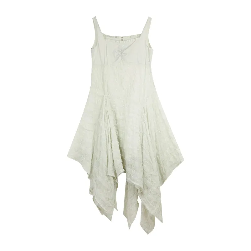 Broken Lace Slip Dress