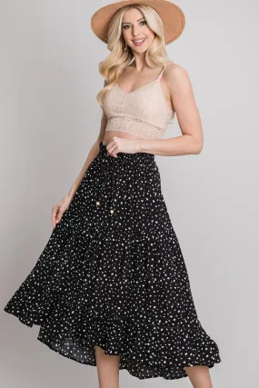 Brooks Hi-Low Midi Skirt