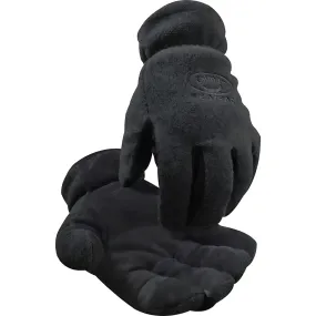 Caiman 2396-4 Deerskin Leather Palm Glove with Fleece Back and Heatrac Insulation