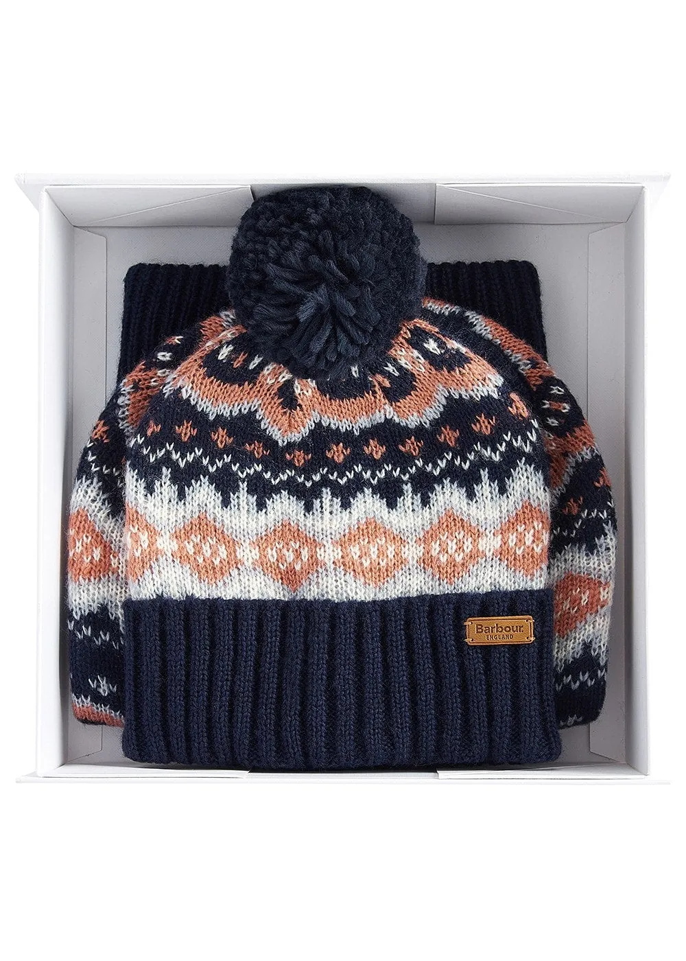 Case Fairisle Dog Gift Set