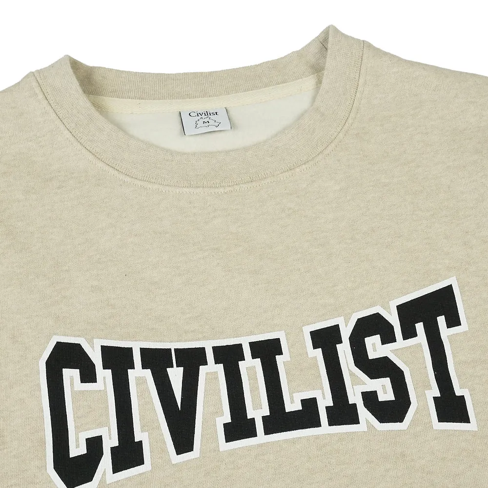 Club Crewneck - Heather Beige