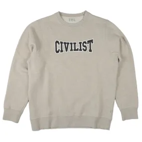 Club Crewneck - Heather Beige
