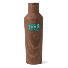 Corkcicle Custom Canteen 16oz Walnut Brown