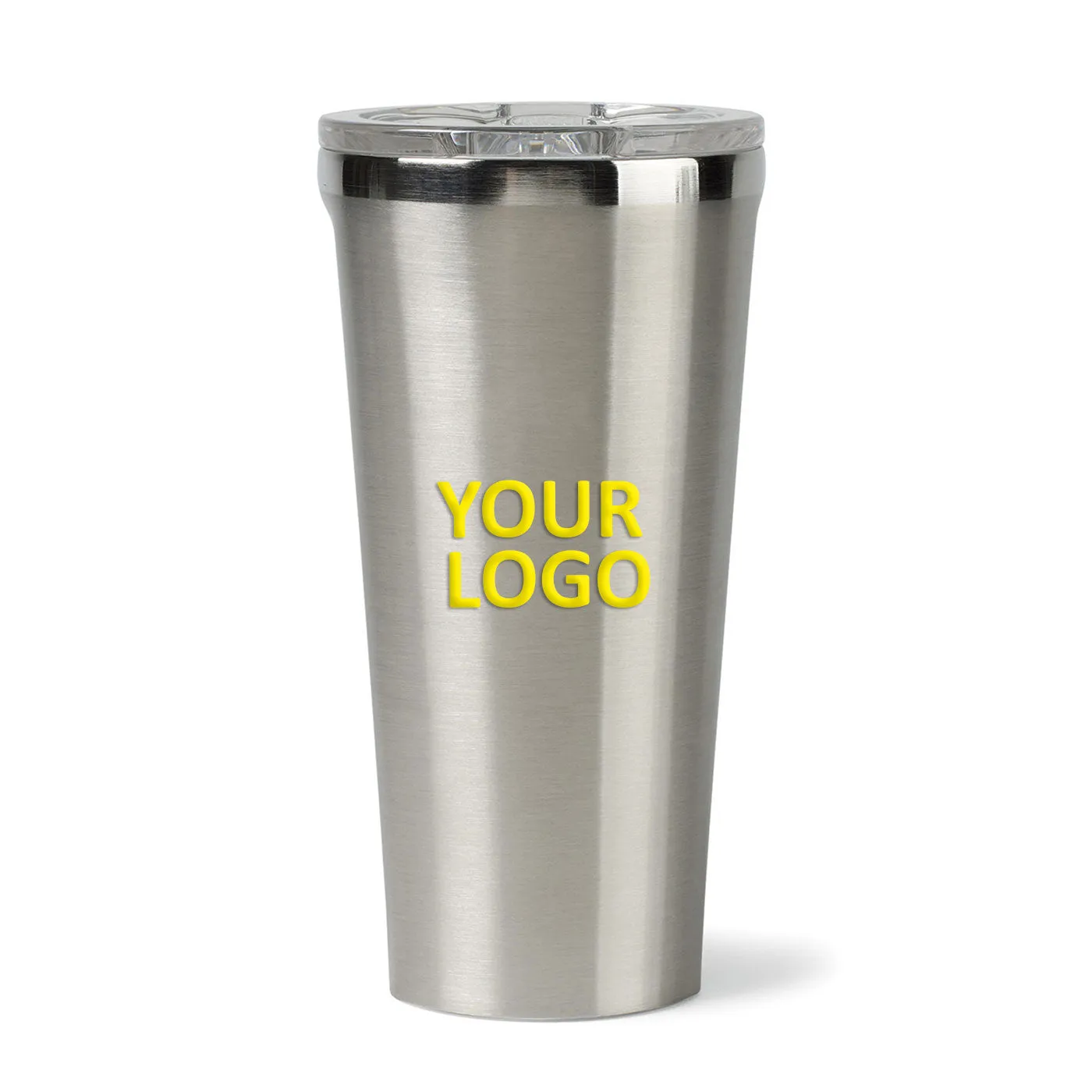 Corkcicle Tumbler 16 Oz., Brushed Stainless Silver
