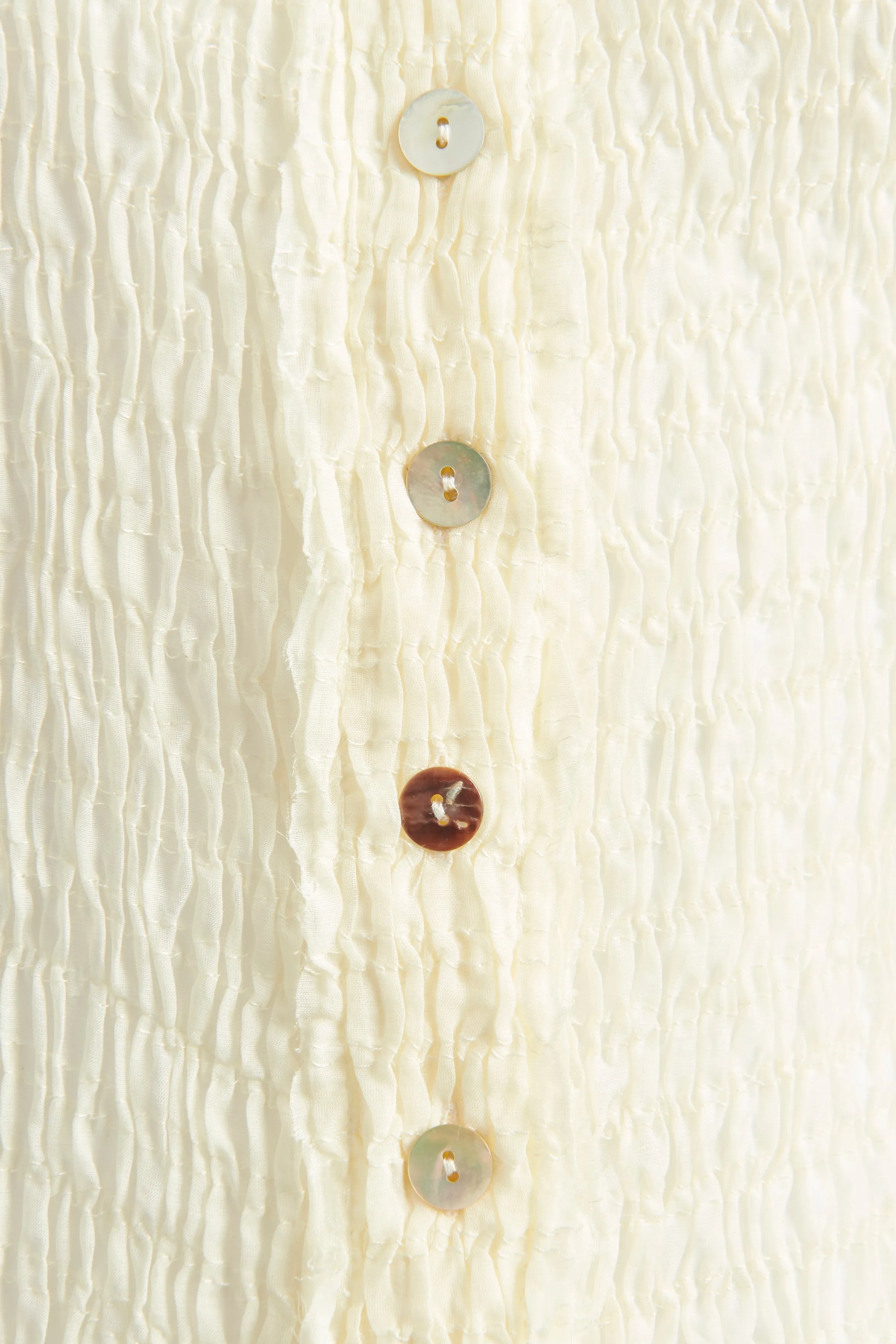 Cream Muslin Preowned Maxi Dress
