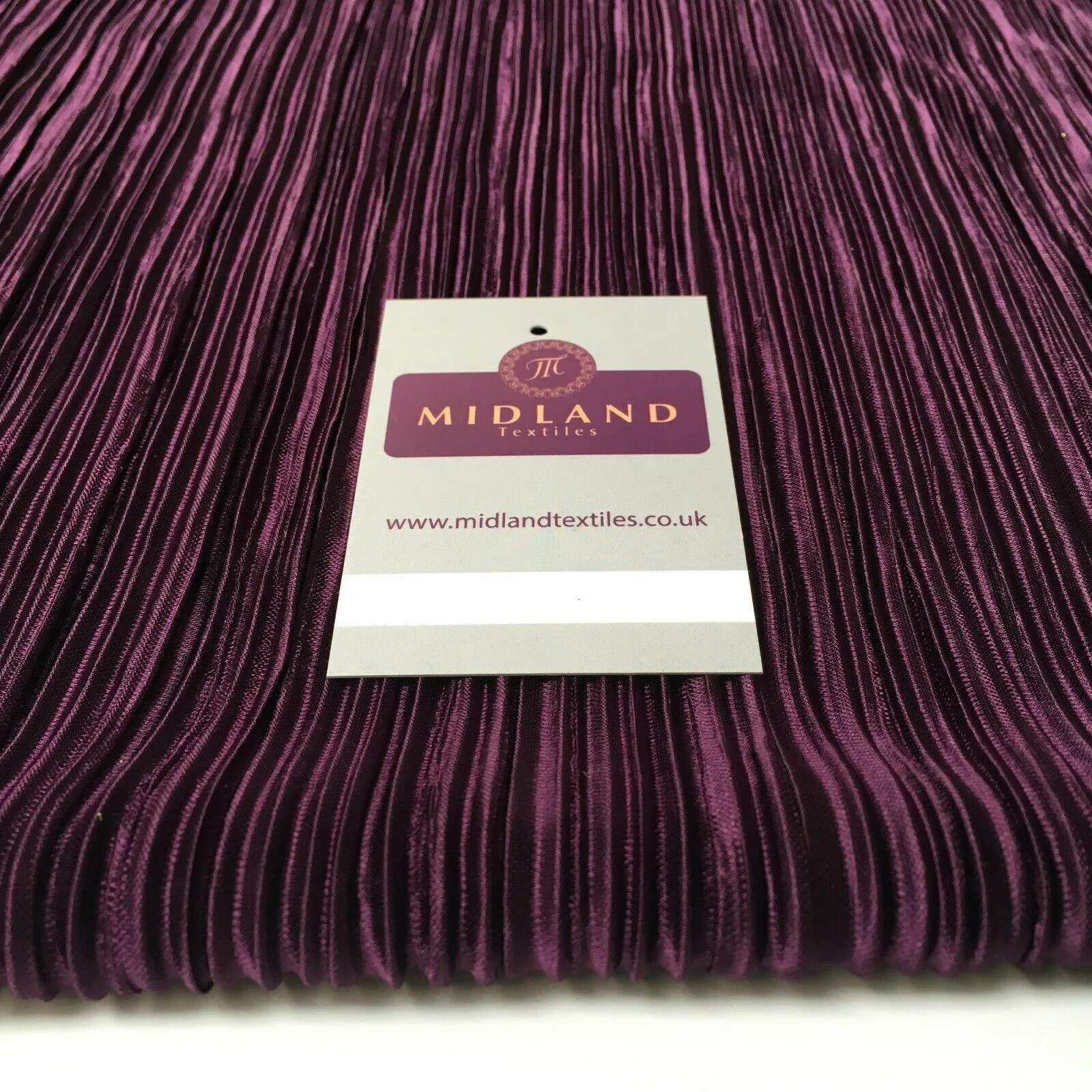 Creased Pleated textured dress palazzo trouser fabric 55" Wide MR998 Mtex