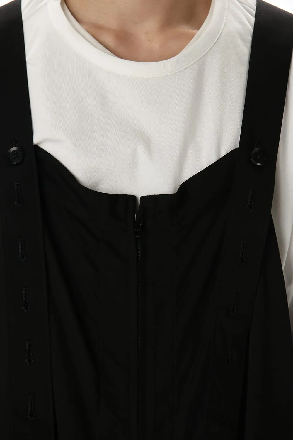 Cupro twill Overall