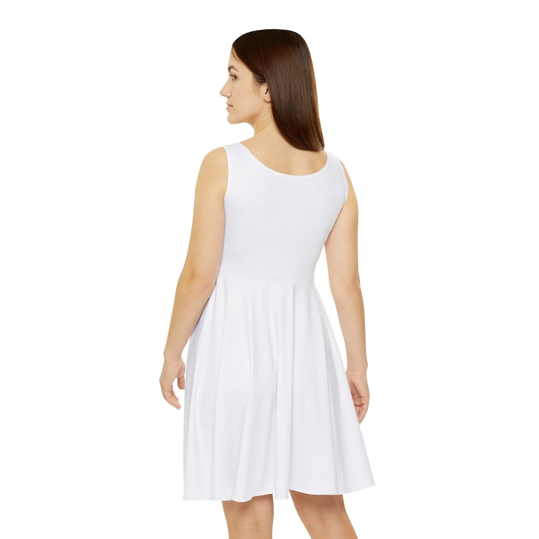 Custom Tribal Textile Skater Dress for Women - Handcrafted, Flattering Fit - Stylish Outfit for Social Events