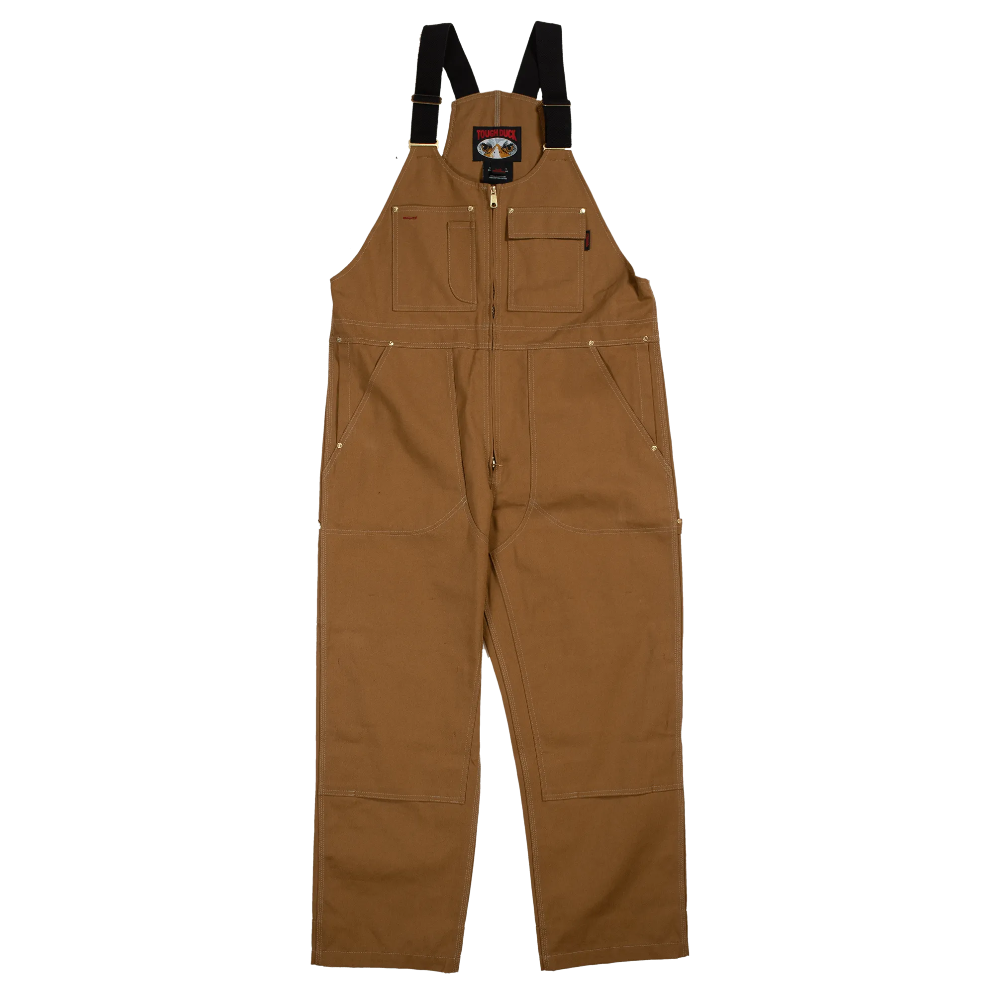 Deluxe Garage Bib Overall - Brown