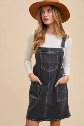 Denim Overall Dress