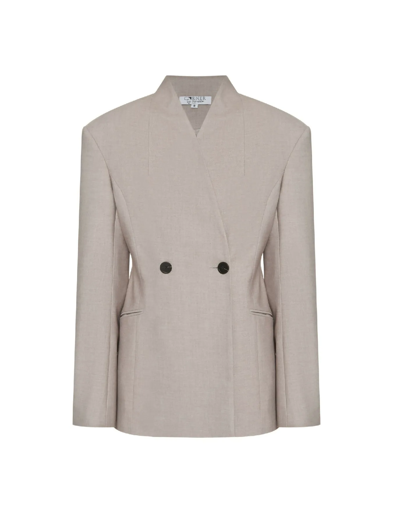 Double Breasted Fitted Jacket
