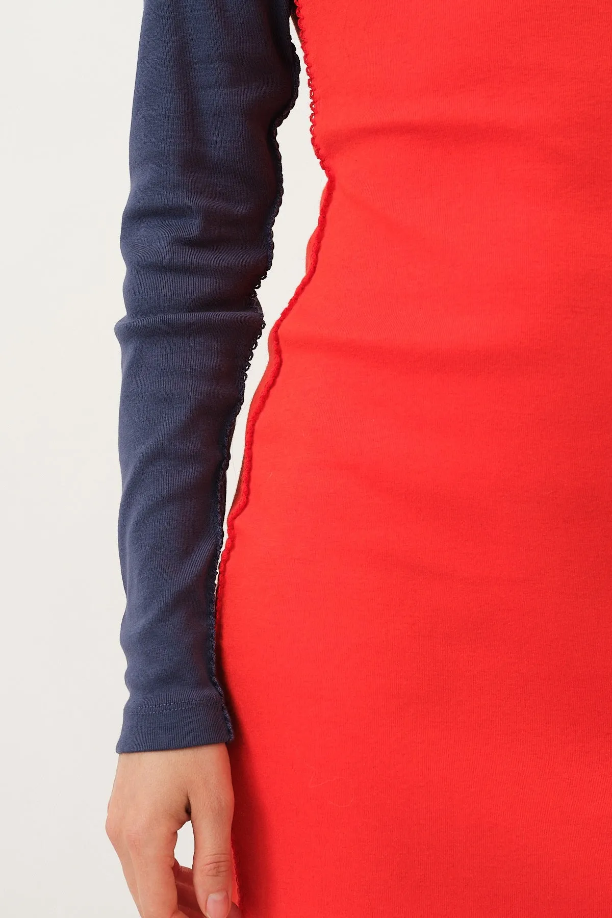 Elo Dress — Bleu / Blanc / Rouge