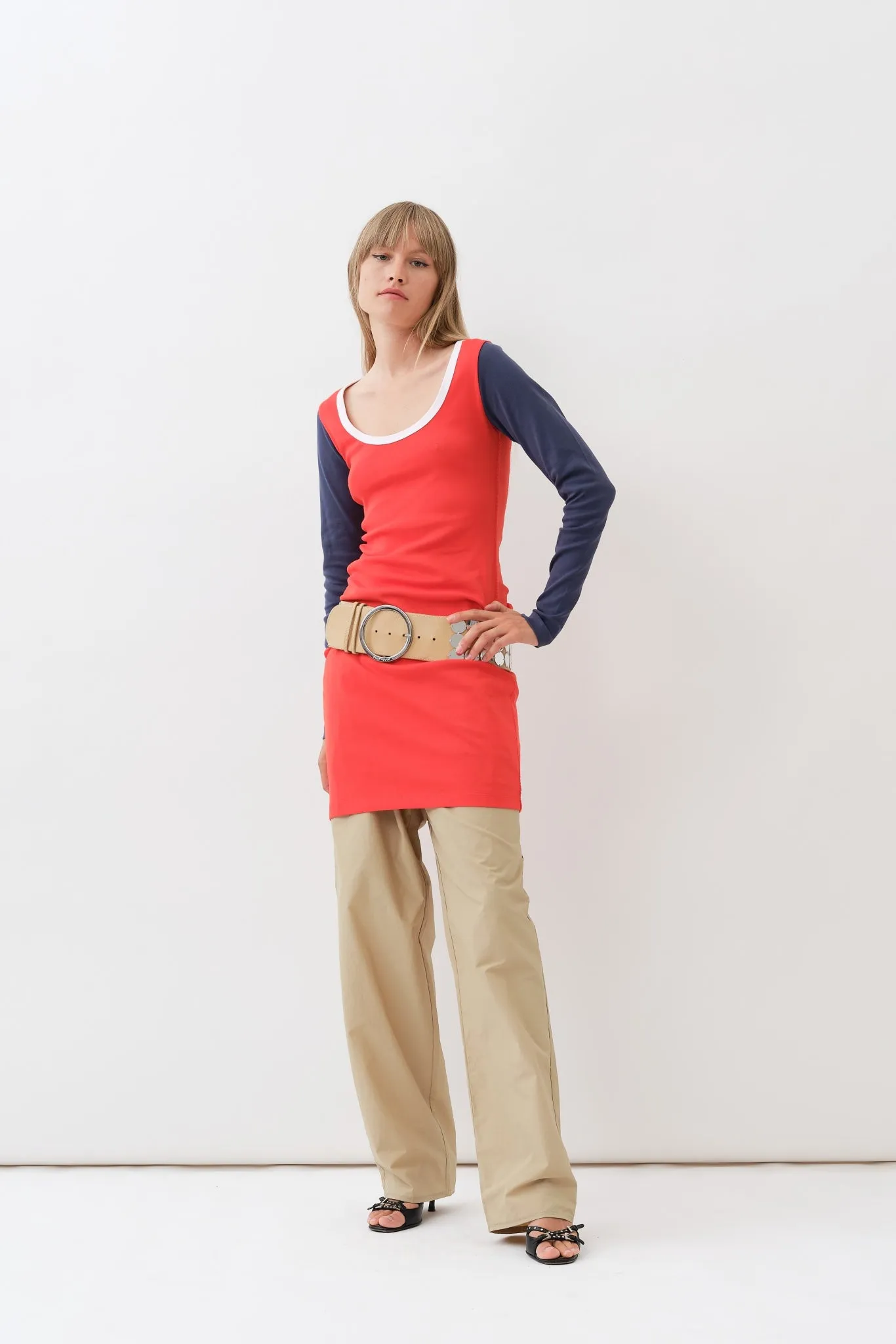 Elo Dress — Bleu / Blanc / Rouge