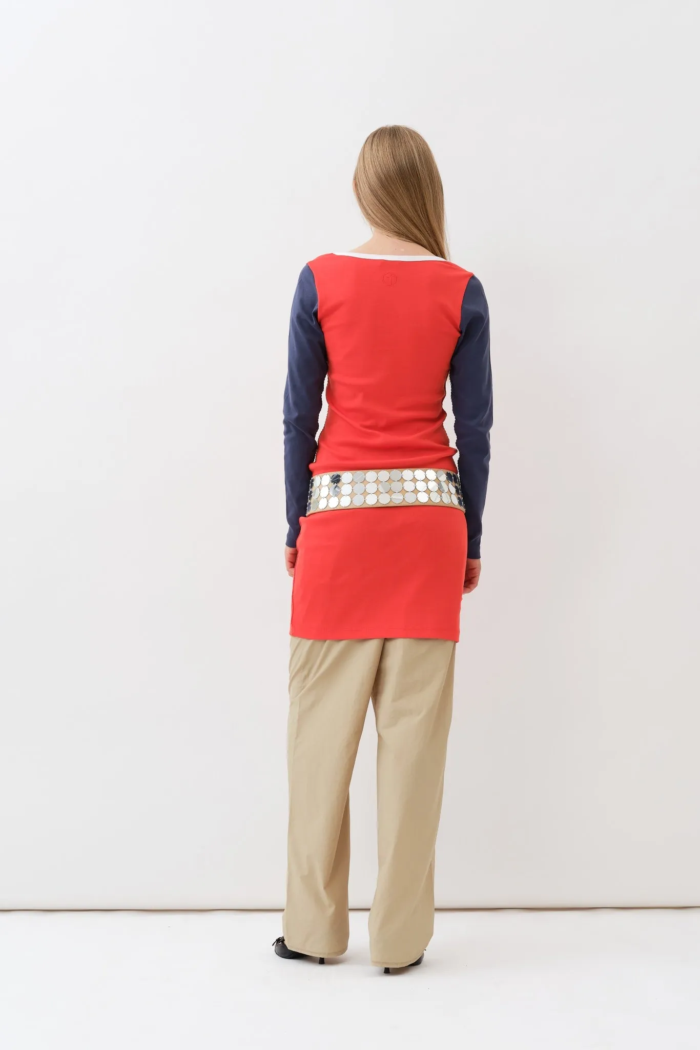 Elo Dress — Bleu / Blanc / Rouge
