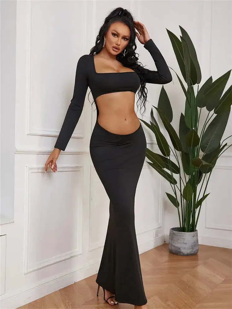 Ermelinda – Cutout design – Maxi dress