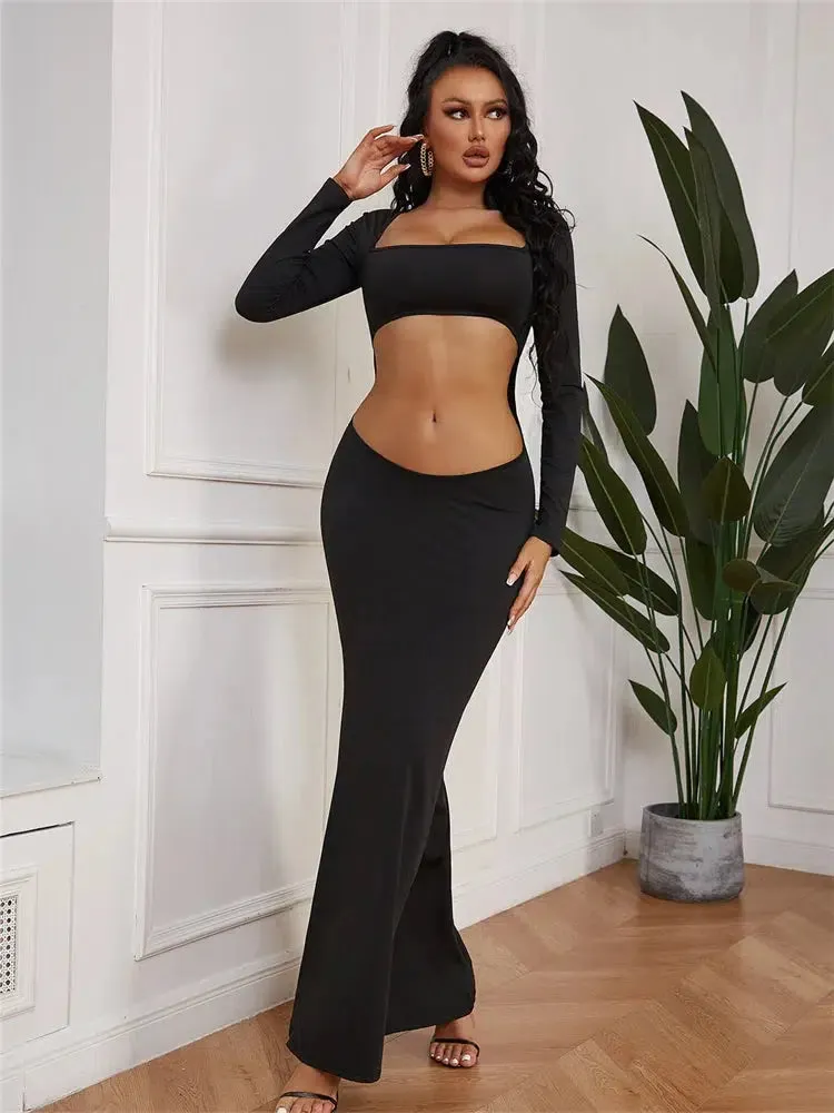 Ermelinda – Cutout design – Maxi dress