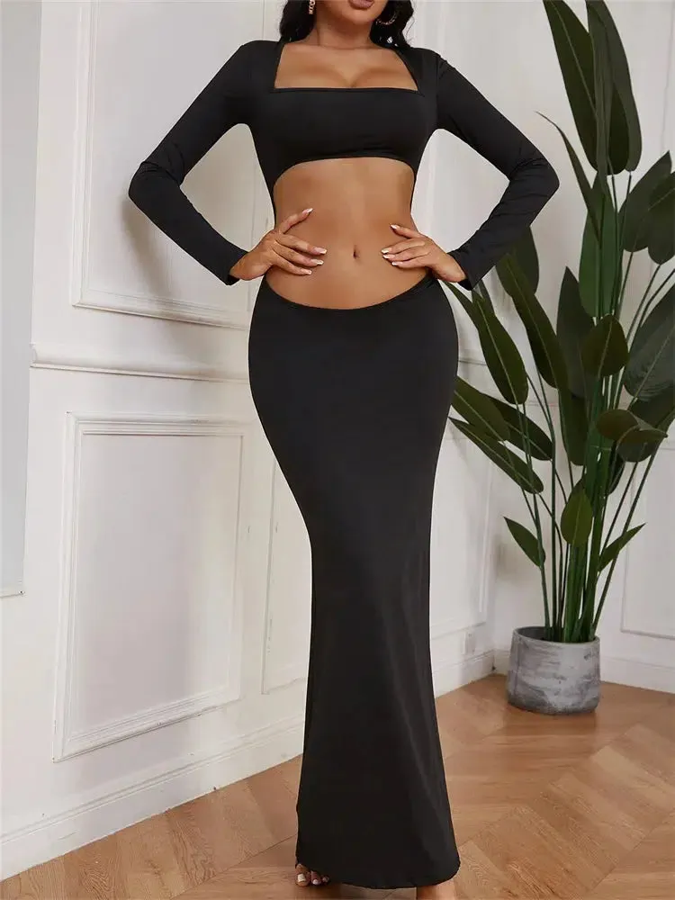 Ermelinda – Cutout design – Maxi dress