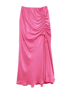 Fifteen Twenty Fiona Shirred Midi Skirt